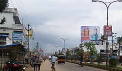 Main road in Parvathipuram