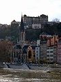 La Saône en hiver - Vieux Lyon (St-Georges)