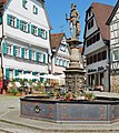 Deutsch: Marktbrunnen in Markgröningen, Baden-Württemberg. English: Market well in Markgröningen, German Federal State Baden-Württemberg.