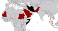 Maps to illustrate occurence of a phenomenon