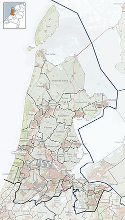 Westerland is located in North Holland