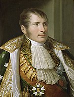 Painting of man in fancy early 1800s dress