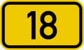 File:Bundesstraße 18 number.svg