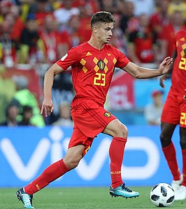 Dendoncker met België op het WK 2018.