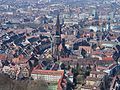 Friburg vum Schlossberg us gsähe