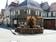 Fontaine octogonale.