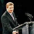 Harper victory speech at Telus Convention Centre