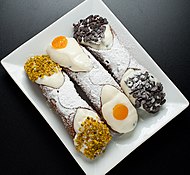 Sicilian cannoli