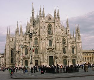 Duomo di Milano (Gothic Milano cathedral) - Facade