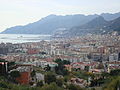 Salerno ovest da Via Panoramica