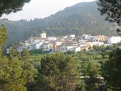 General view of Penàguila