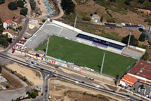 Luftbild des Stade Ange Casanova (2011)