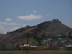 Bayburt Kalesi'nin görünümü