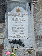 Monument aux morts.