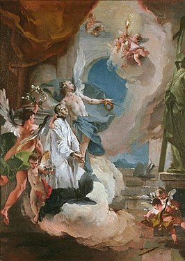 Aloysius Gonzaga door Giambattista Tiepolo