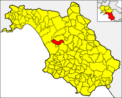 Albanella within the Province of Salerno