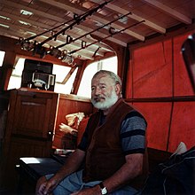 Photo d'Ernest Hemingway.