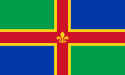 Flag of Lincolnshire, England, United Kingdom