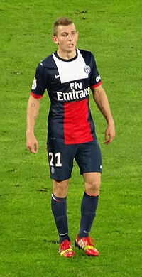 Digne mint a Paris Saint-Germain játékosa 2013-ban