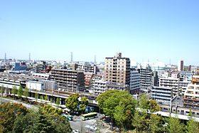 Vue générale de la station Takashimadaira