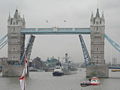 Tower Bridge en Londres, Reino Unido.