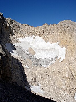 Calderonegletsjer, zomer 2007