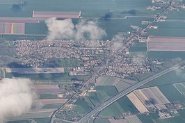 Abbekerk gezien naar het noordwesten