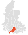 Location of Lindesnes in Vest-Agder