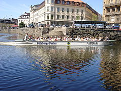 'Paddan' sightseeing boat in Gothenburg, SE