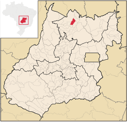 Location in Goiás state