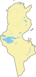 Carte de la Tunisie