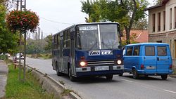 146-os busz a Ferihegyi úton