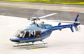 Bell 407 at Airport Niederrhein, Germany