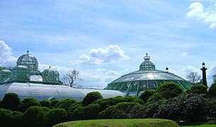 Conjunto de los Invernaderos Reales de Laeken (1874-1895) de Bruselas, un ejemplo de arquitectura de invernadero del siglo XIX