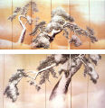 Pine Trees (Maruyama Okyo, 1786, National Treasure)