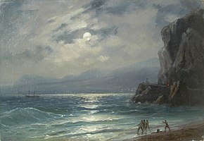 Moonlight in Nice 1846