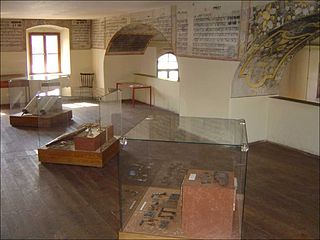 Ausstellung in der Šach-Synagoge