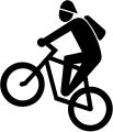 File:CH-Zusatztafel-Mountain-Bike.svg