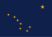 Flag of Alaska, USA