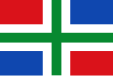 Flag of Groningen, Netherlands