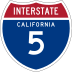 Interstate 5 marker