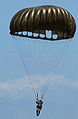 Static line parachute