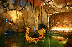 Linderhof castle: Venusgrotte.