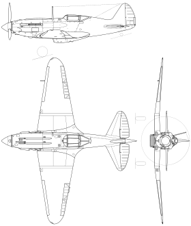 vue en plan de l’avion