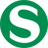 S-Bahn-Signet als Logo für die Stadtbahn Heilbronn