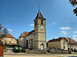 Skyline of Vernois-lès-Belvoir