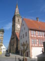 Liebfrauenmünster and old town hall on the right