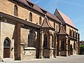 Deutsch: Südseite der Bartholomäuskirche in Markgröningen mit den Seitenkapellen, Baden-Württemberg. English: South of the Bartholomäus Church in Markgröningen in the German Federal State Baden-Württemberg.