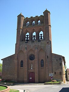 Frontera d'a ilesia de Montgiscard