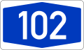 File:Bundesautobahn 102 number.svg